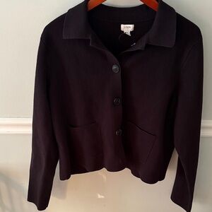 J. Crew Women's Elegant Black Blazer